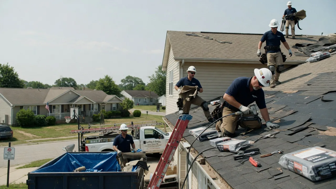 Roof Replacement in Hartshorne, OK near me